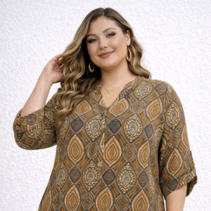 Chemisier femme grande taille style vacances