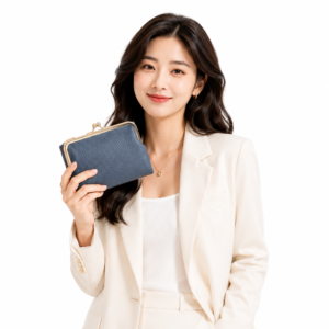 Portefeuille Femme en Cuir Véritable – Élégant & Compact