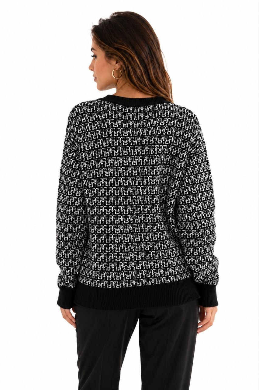 Pull Femme en Tricot Style Coréen – Collection 2025/2026 – Image 2